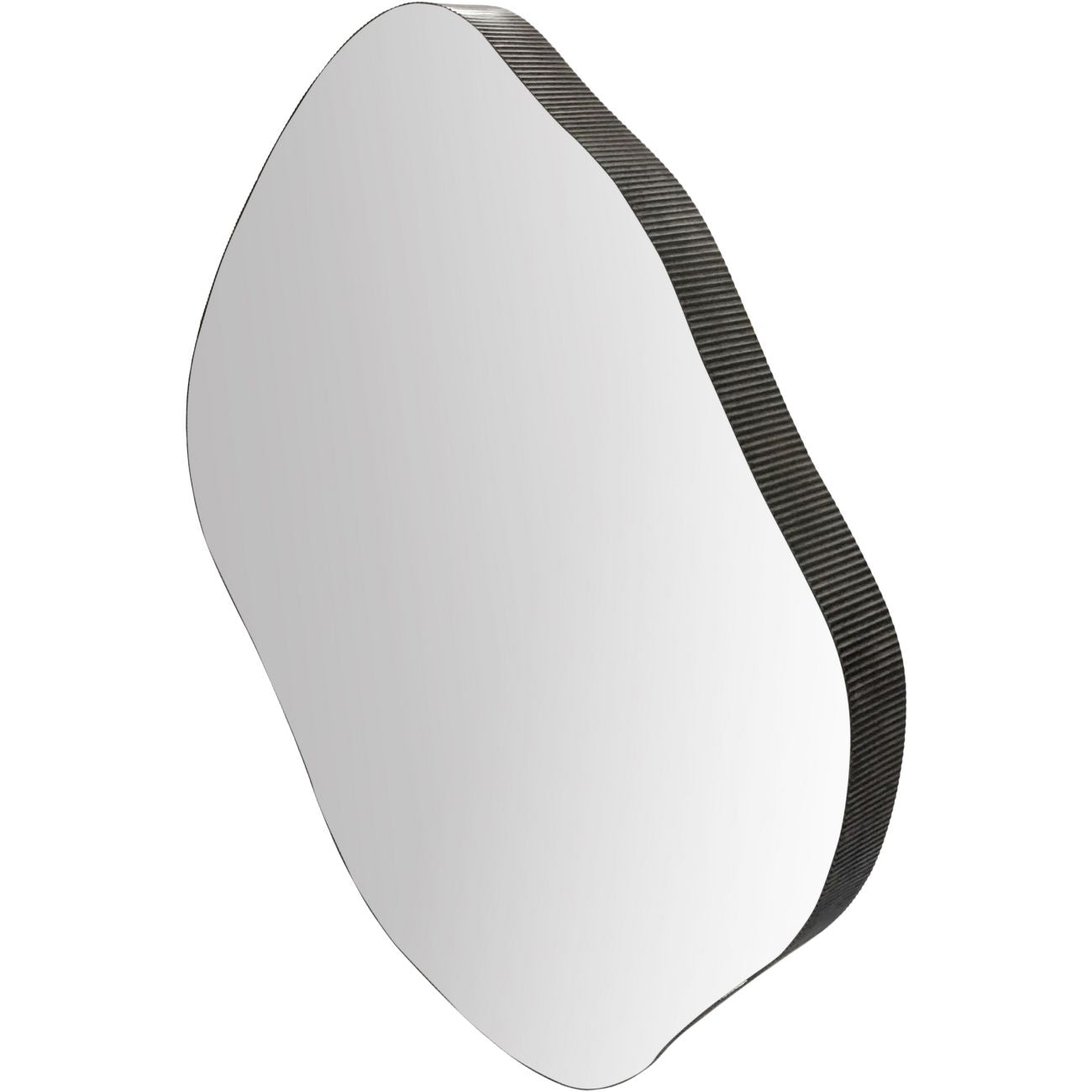 Organic Abstract Rustic Finish Wall Mirror | Large